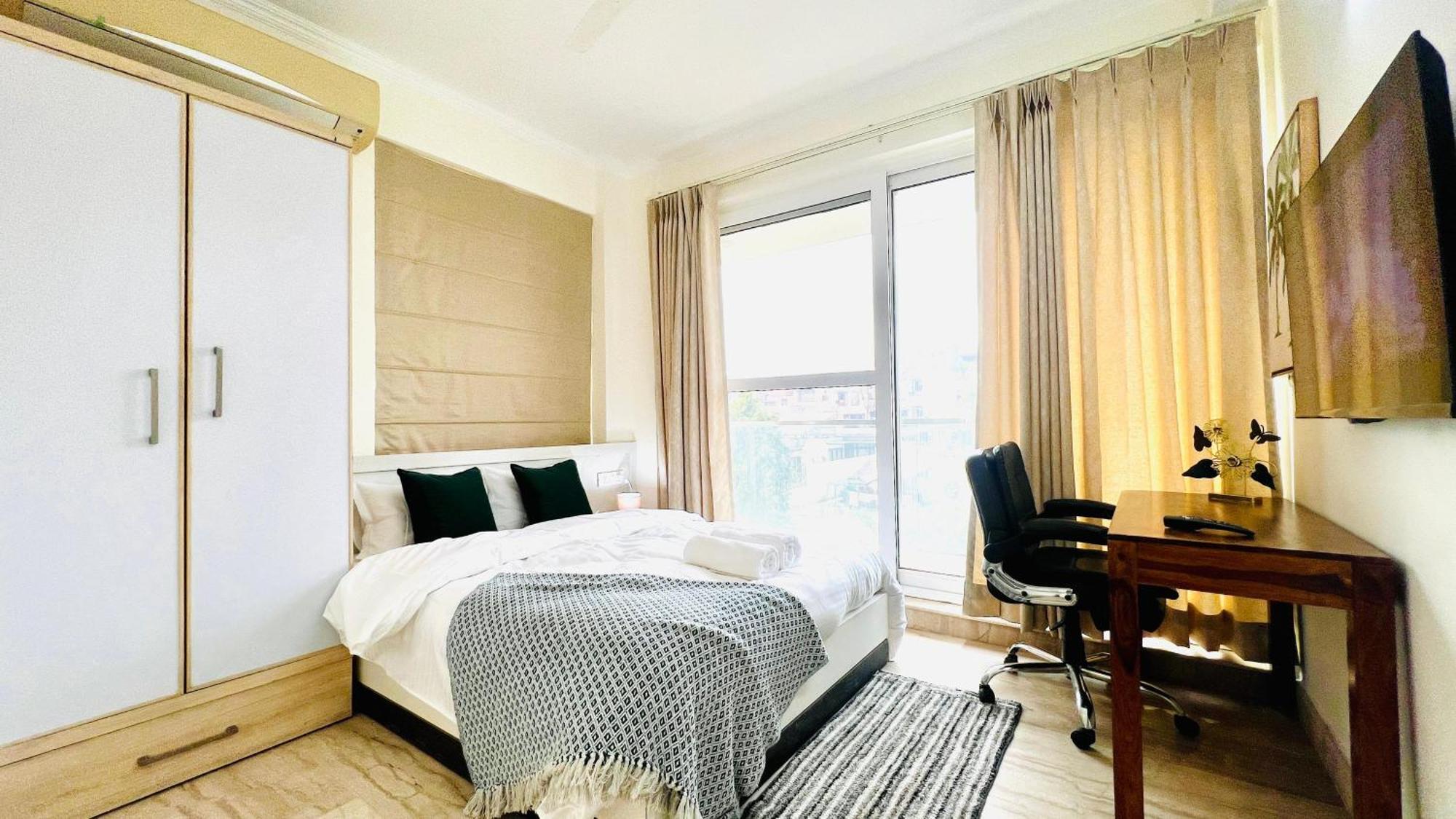 Olive Serviced Apartments - New Friends Colony Nuova Delhi Esterno foto