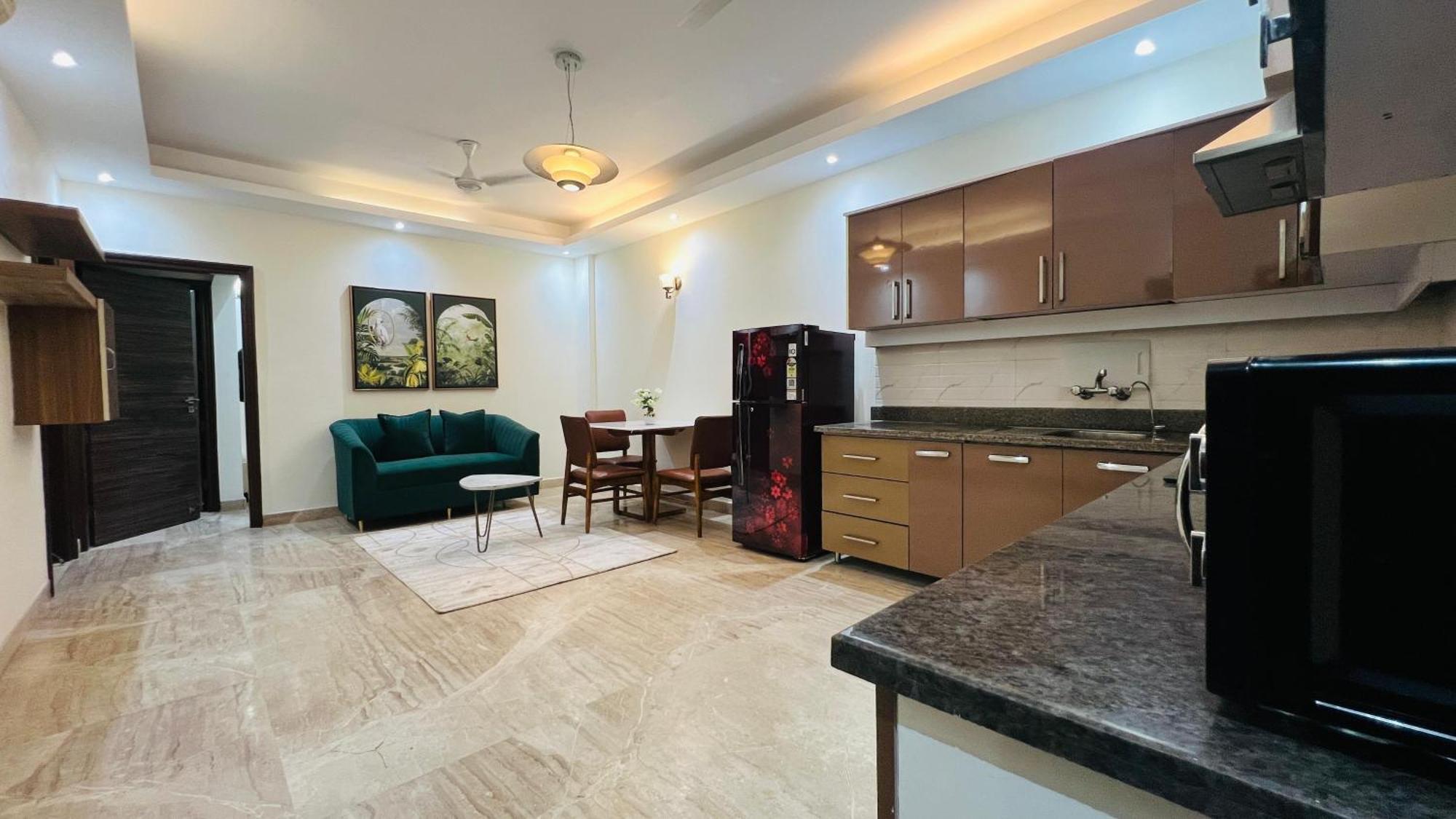 Olive Serviced Apartments - New Friends Colony Nuova Delhi Esterno foto