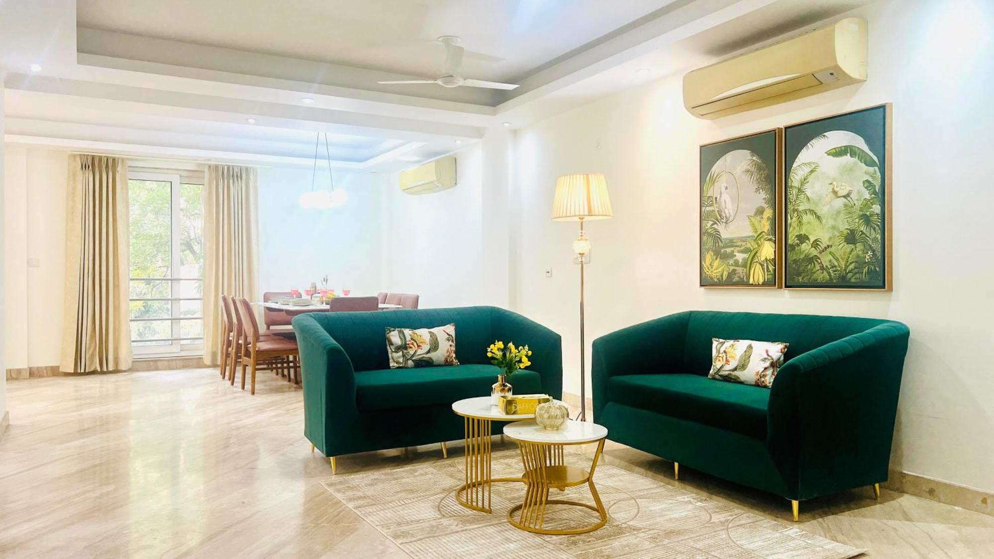Olive Serviced Apartments - New Friends Colony Nuova Delhi Esterno foto
