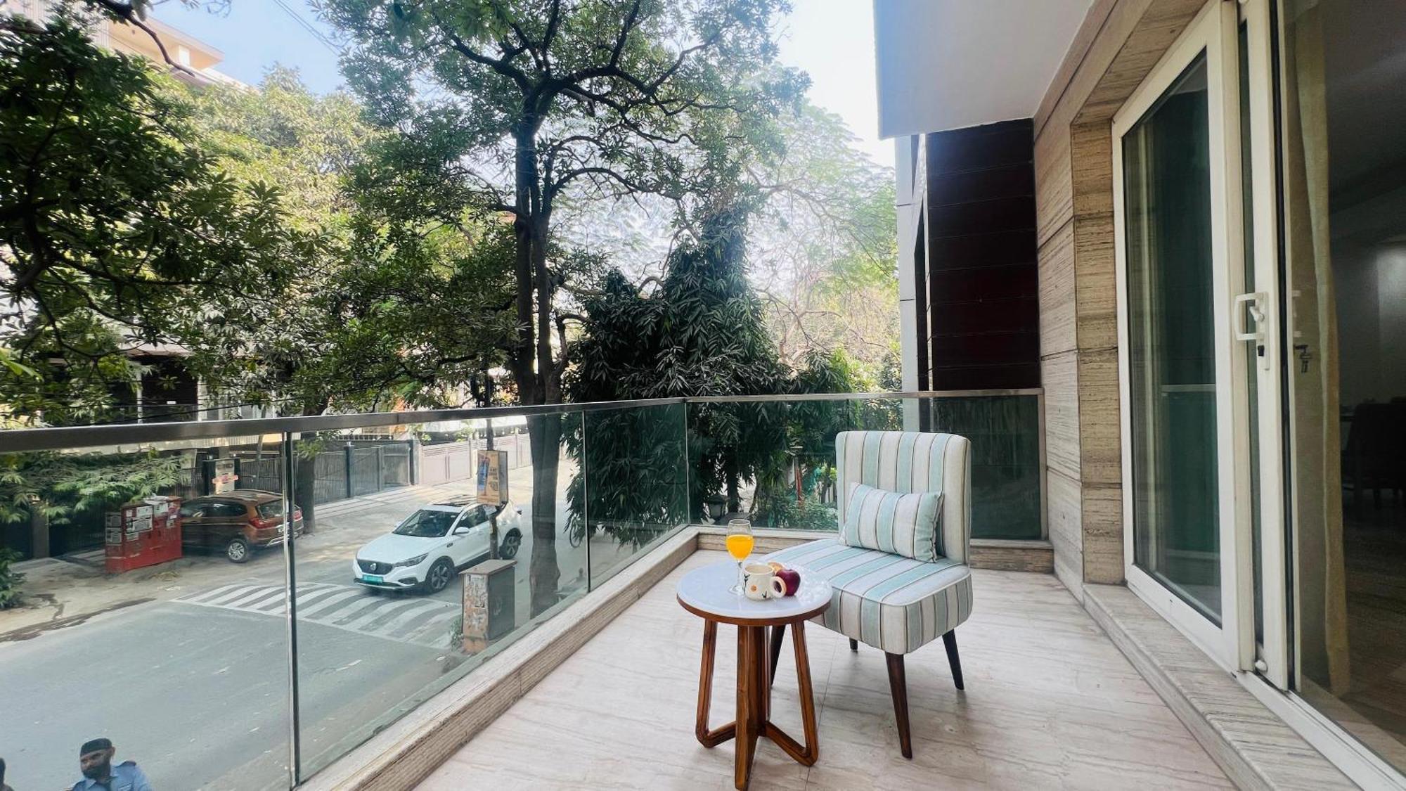 Olive Serviced Apartments - New Friends Colony Nuova Delhi Esterno foto