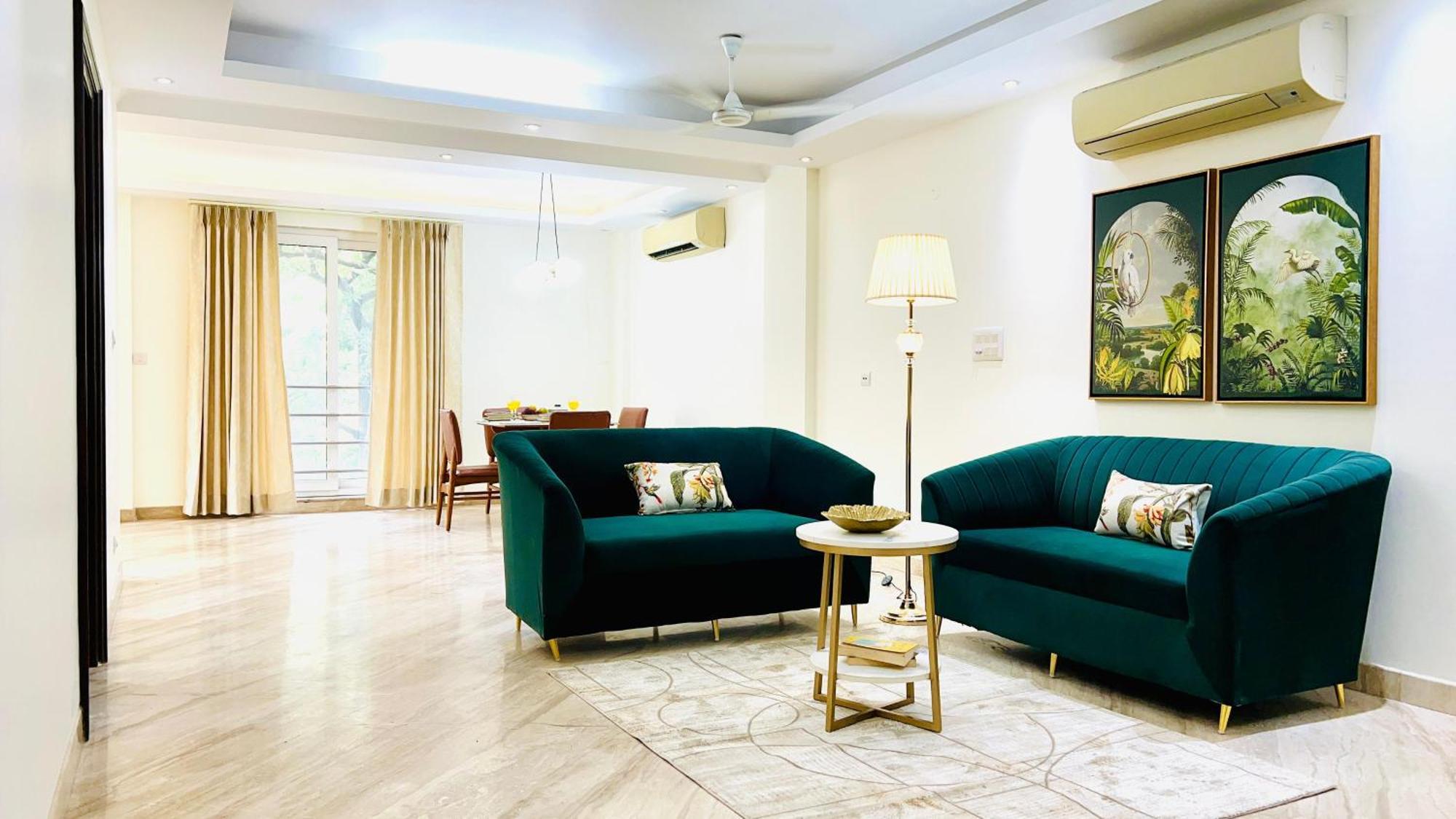 Olive Serviced Apartments - New Friends Colony Nuova Delhi Camera foto